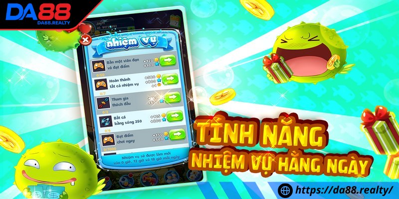 Cách nhận thưởng hàng ngày trong bắn cá DA88 đơn giản Tham gia các sự kiện giúp bạn tăng thêm cơ hội cá cược và thắng lớn mỗi ngày